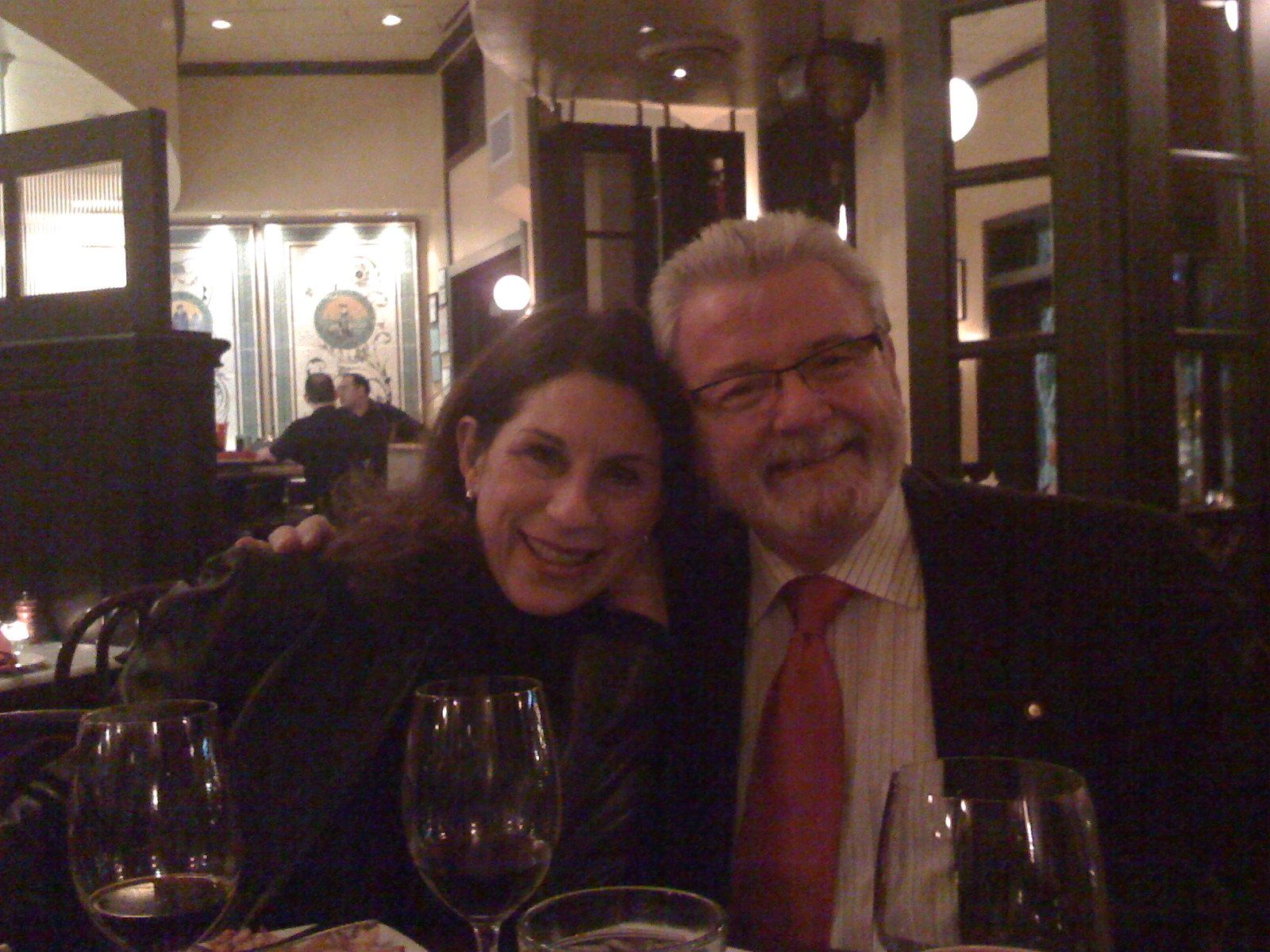 Mary Karen Clardy with Sir James Galway